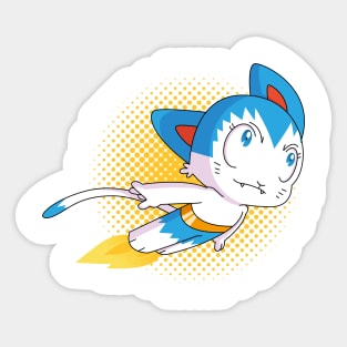 Astro Kitty Sticker